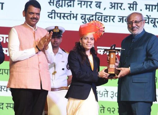 Shiv Chhatrapti Awardee Rupali Gangawane