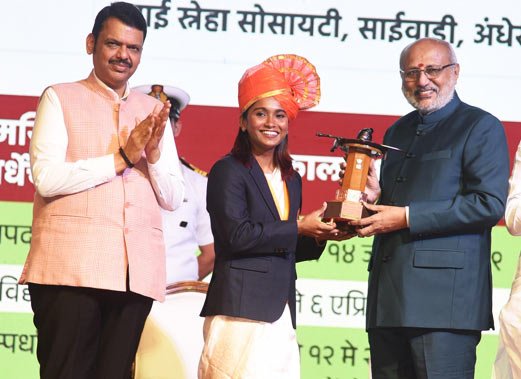 Shiv Chhatrapti Awardee Janhavi Jadhav